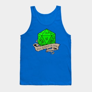 Green D20 Tank Top